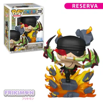 Reserva Funko Pop Premium Roronoa Zoro King of Hell 2151 One Piece EXC