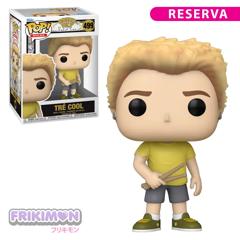Reserva Funko Pop Tre Cool 499 Green Day Basket Case