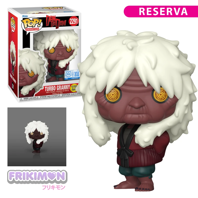 Reserva Funko Pop Turbo Granny Glows in the Dark 2291 DanDaDan EXC Special Edition