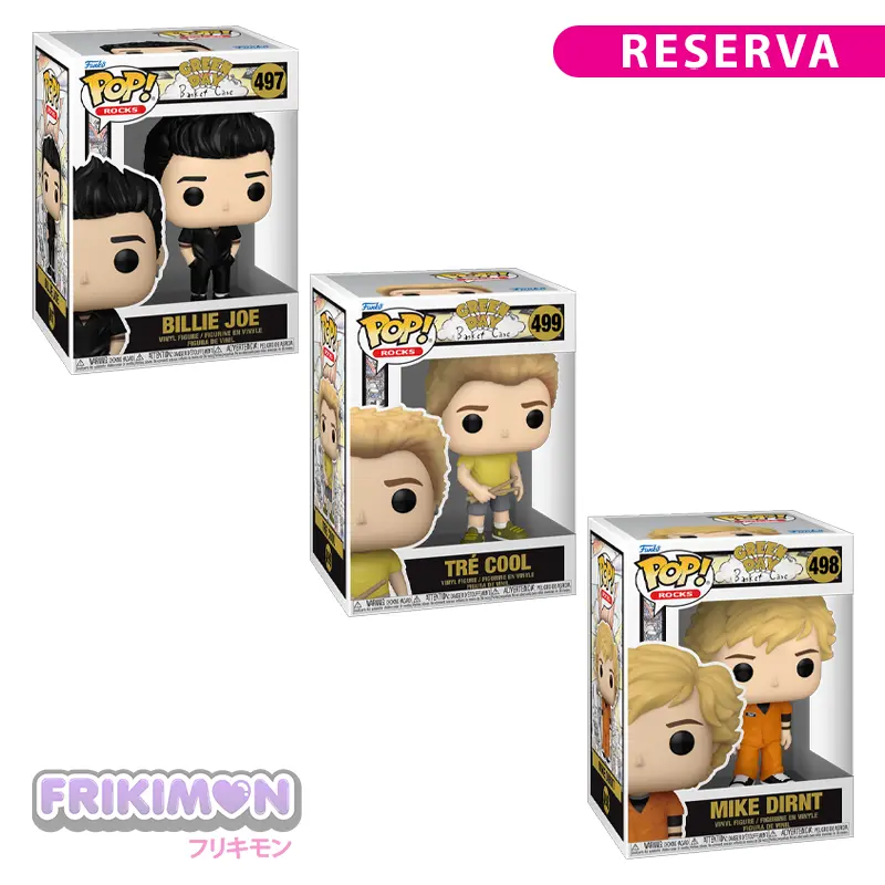 Reserva Pack Funko Pop Green Day Basket Case