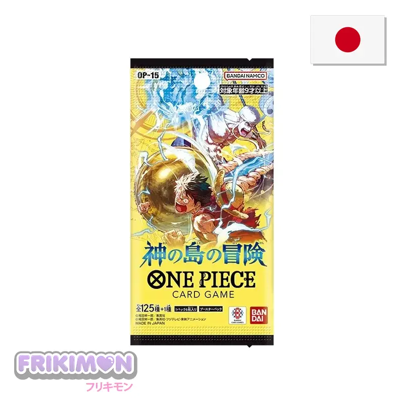 Sobre One Piece TCG OP15 Adventure on the Island of the Gods Japonés