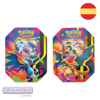 lata mega charizard x y ex pokemon tcg español
