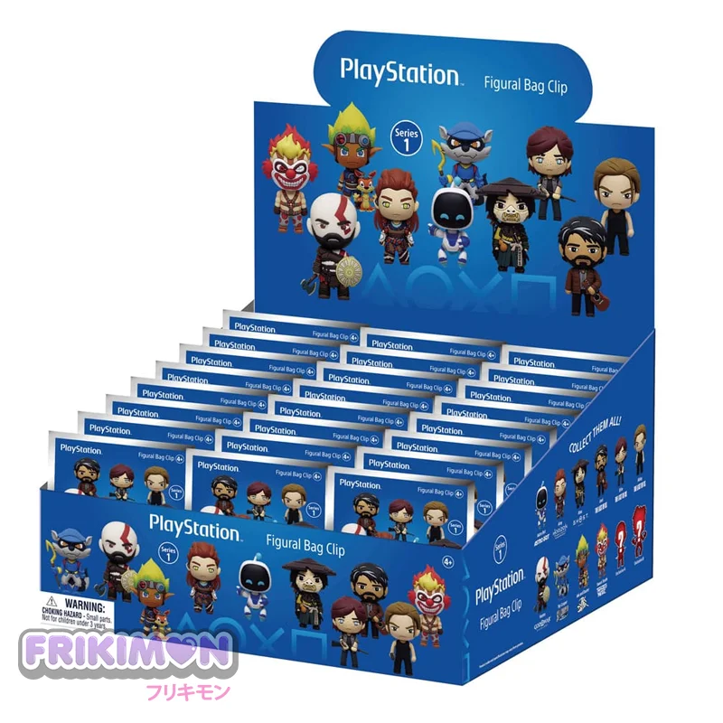 playstation bag clip figura sorpresa blind box series 1 playstation bag clip figura sorpresa blind box series 1