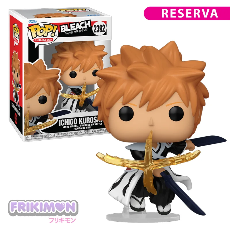reserva funko pop ichigo kurosaki 2392 bleach