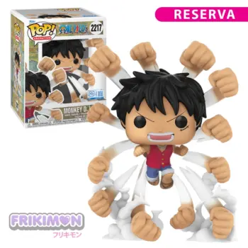 reserva funko pop monkey luffy 2217 one piece gum gum Gatling