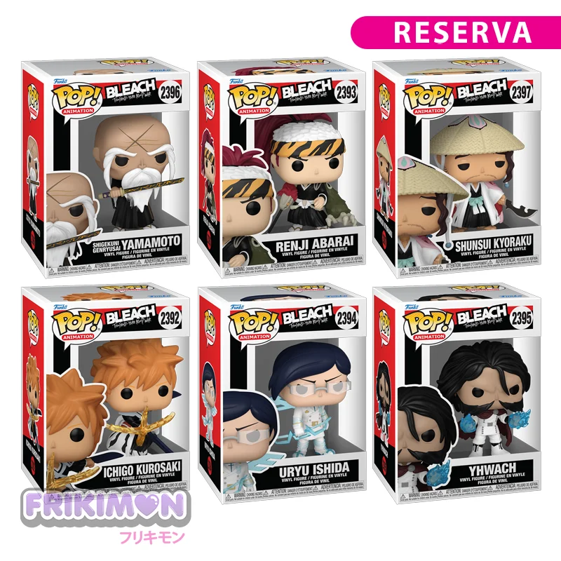 reserva pack funko pop bleach 2026