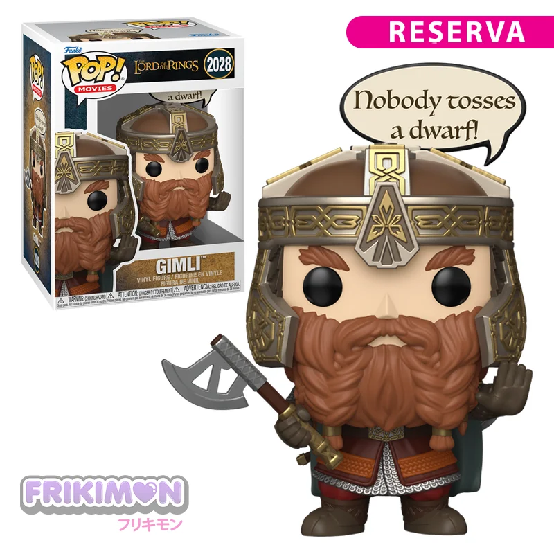 Reserva Funko Pop Gimli 2028 El Señor de los Anillos