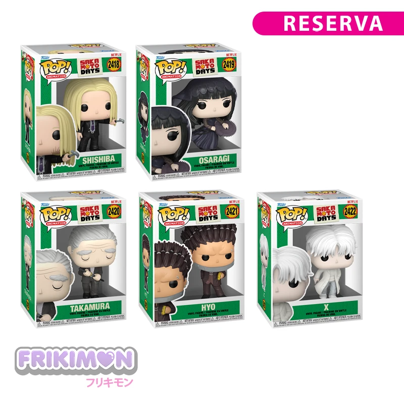 Reserva Pack Funko Pop Sakamoto Days Wave 2