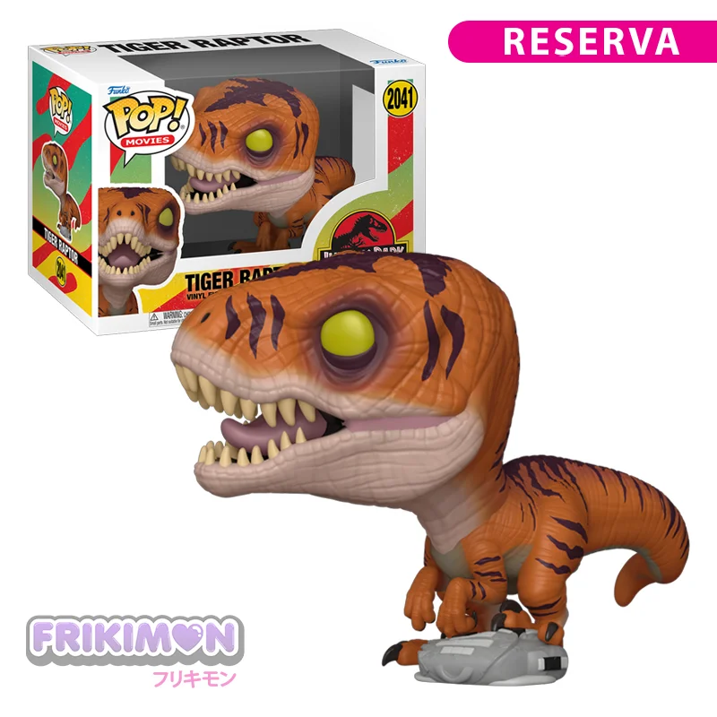 reserva funko pop Tiger Raptor 2041 jurassic park