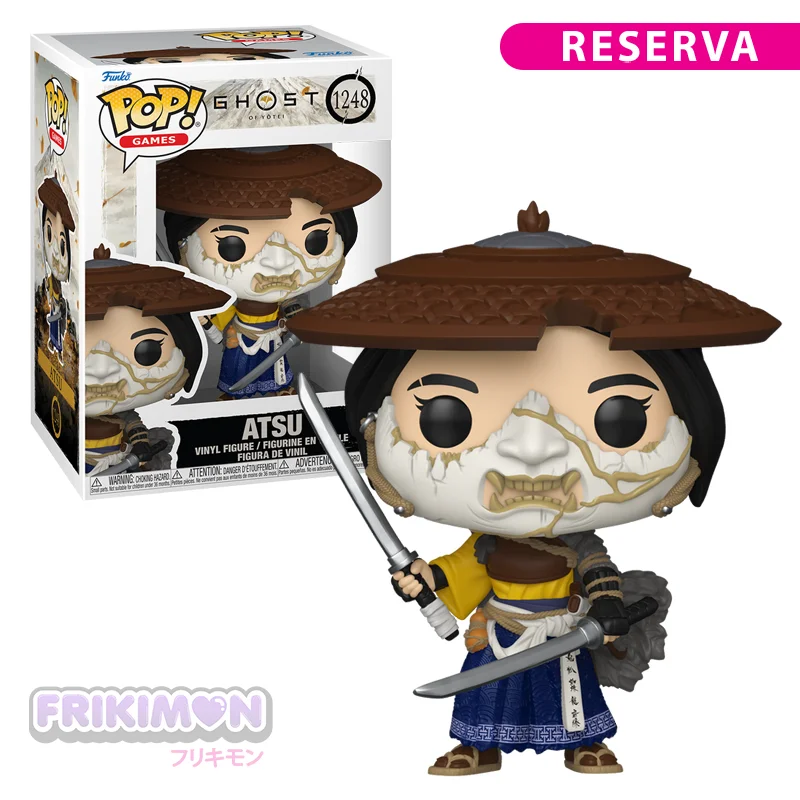 reserva funko pop atsu 1248 ghost of yotei