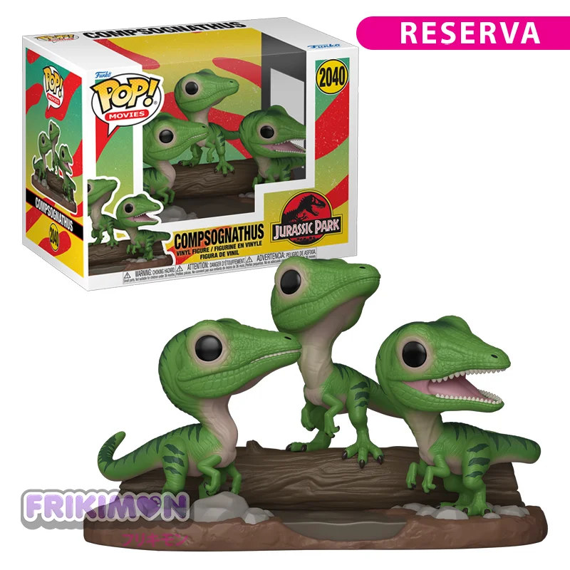 reserva funko pop compsognathus 2040 jurassic park