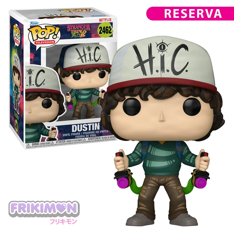 reserva funko pop dustin 2462 stranger things tales from 85