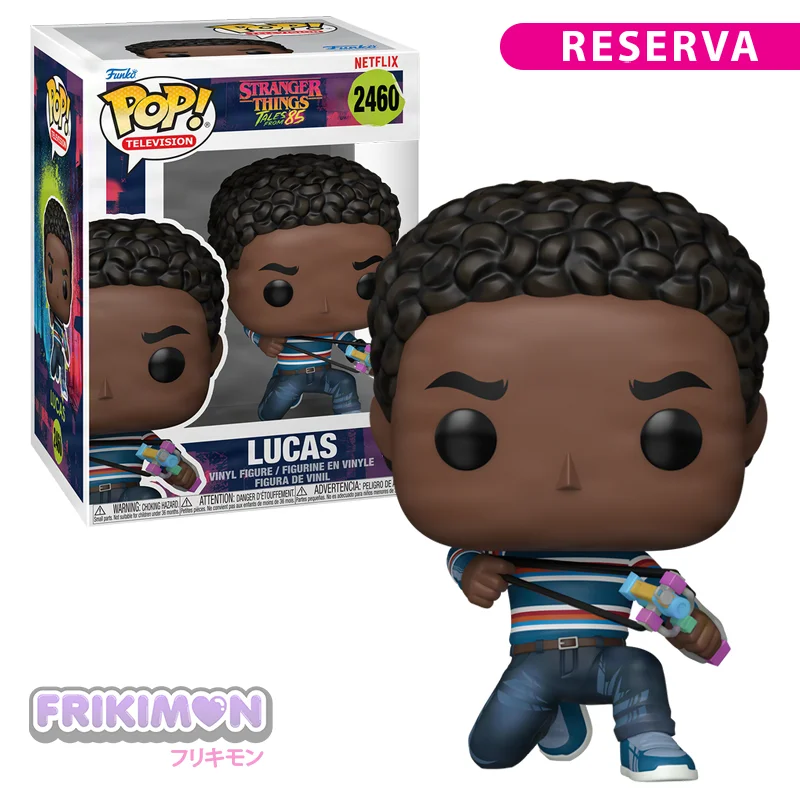 reserva funko pop lucas 2460 stranger things tales from 85