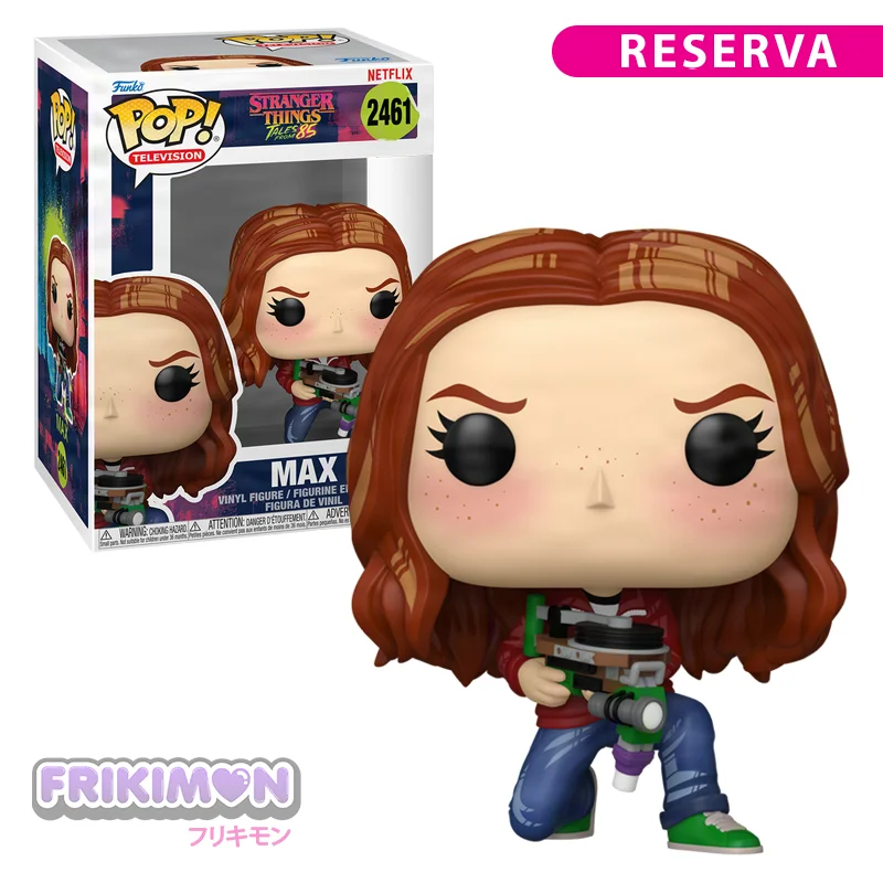 reserva funko pop max 2461 stranger things tales from 85