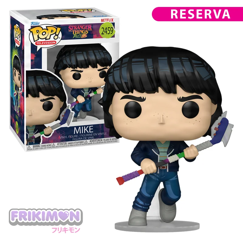 reserva funko pop mike 2459 stranger things tales from 85