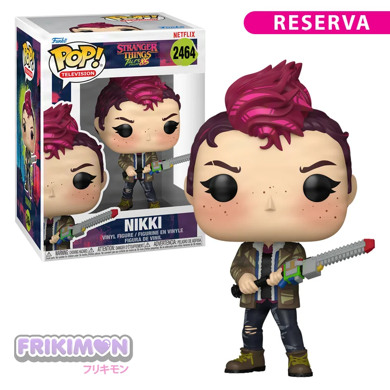 reserva funko pop nikki 2464 stranger things tales from 85