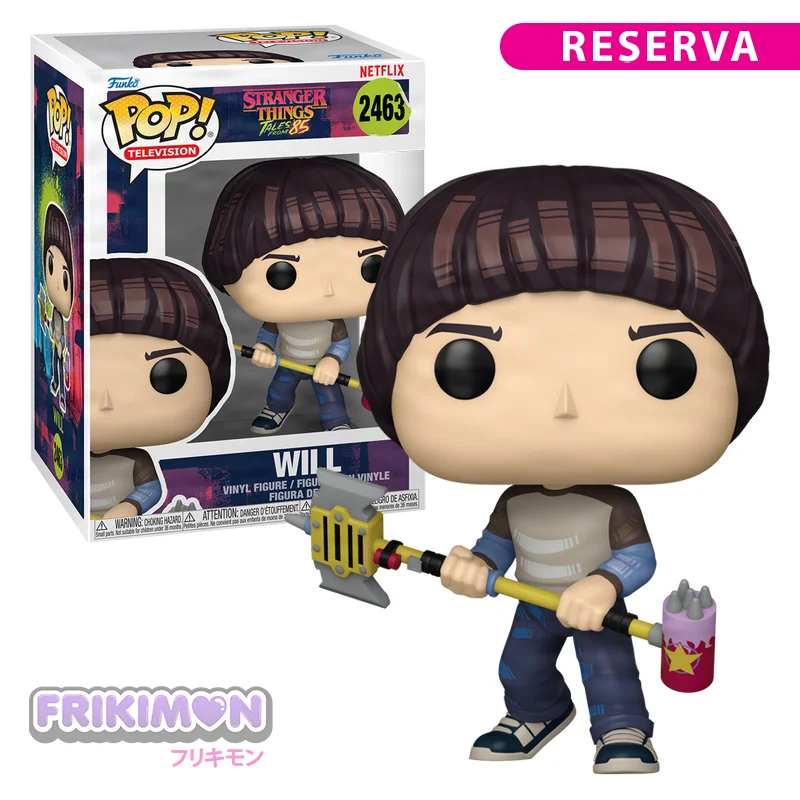 reserva funko pop will 2463 stranger things tales from 85
