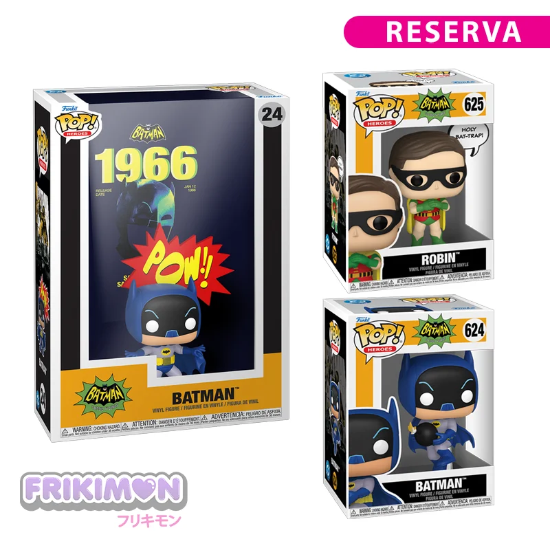 reserva pack funko pop batman 1966