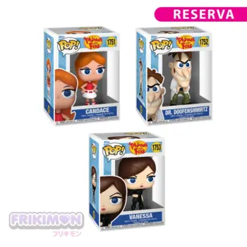 reserva pack funko pop phineas y ferb 2026 candace vanessa doofenshmirtz