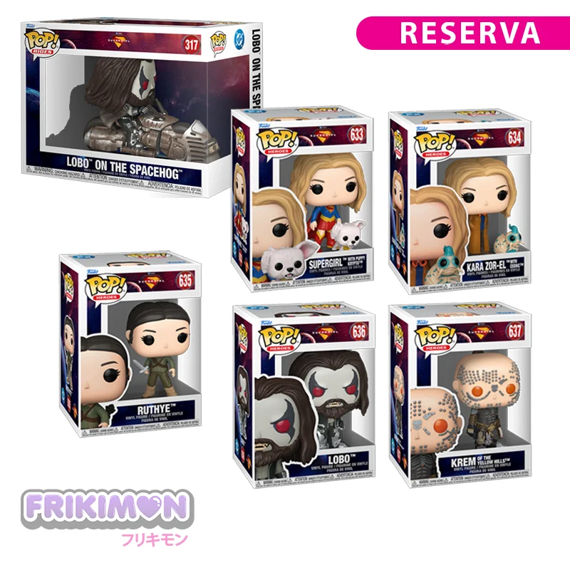 reserva pack funko pop supergirl dc comic