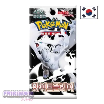 sobre pokemon white flare coreano original