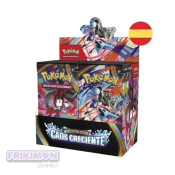 Caja sellada Booster Box Caos Creciente Pokemon TCG español