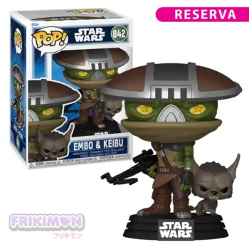Funko Pop! Embo y Keibu 842 Star Wars The Mandalorian and Grogu
