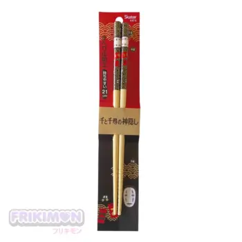 Palillos de bambú No-Face and Soot Sprites El viaje de Chihiro
