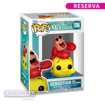 Reserva Funko Pop Sebastian y Flounder 1756 La Sirenita Disney