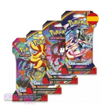 Reserva Sobre de cartas megaevolucion Caos Creciente Pokemon TCG español