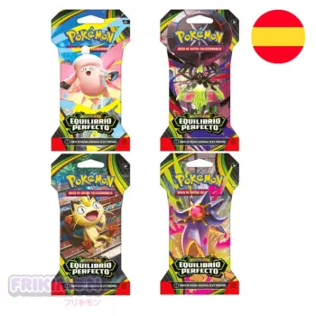 Sobre de cartas Equilibrio Perfecto Pokemon TCG español