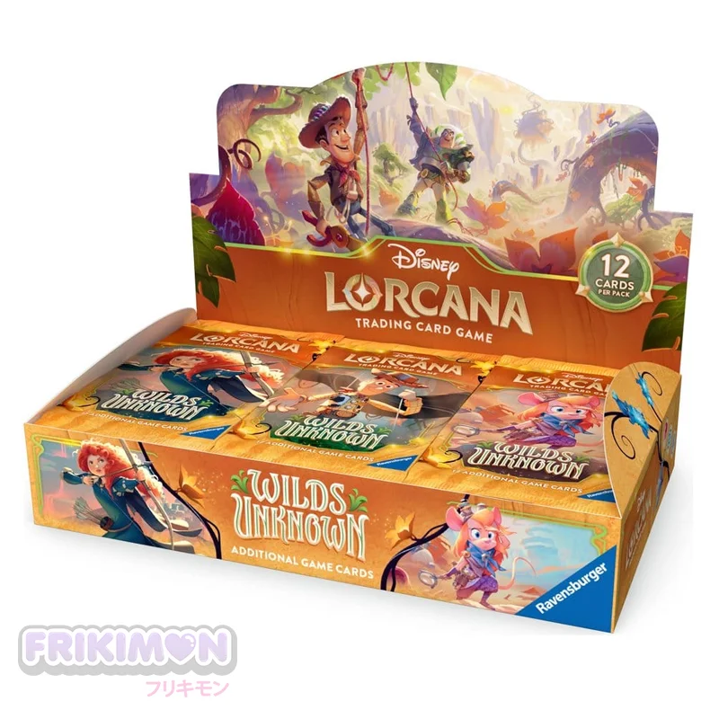 caja sellada disney lorcana wilds unknow