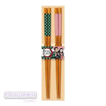 palillos bambu demon slayer nezuko tanjiro guardianes de la noche