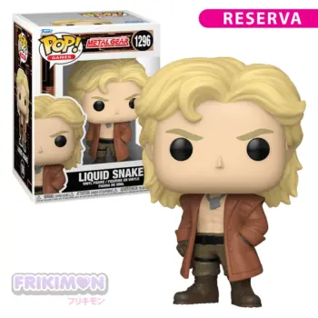 reserva funko pop liquid snake 1296 metal gear solid