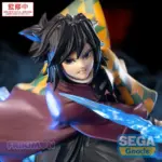Estatua Giyu Tomioka Demon Slayer Kimetsu no Yaiba Xross Link Anime 15 cm Sega - Imagen 2