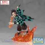 Estatua Tanjiro Kamado Demon Slayer Kimetsu no Yaiba Xross Link Anime 15 cm