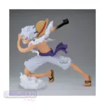 Figura Monkey D. Luffy Gear 5 Banpresto Grandista One Piece de lado