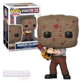 Funko Pop Chainsaw Villager 1292 Resident Evil hombre motosierra