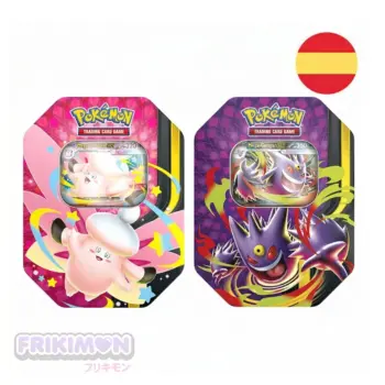 Lata Mega Moonlit Ex español Pokémon TCG