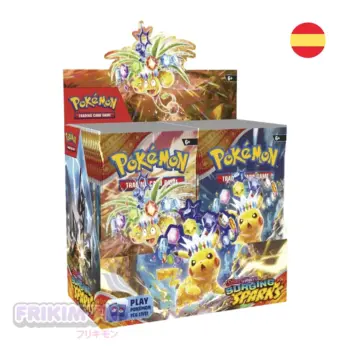 caja sellada pokemon tcg chispas fulgurantes booster box español