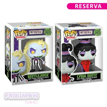 reserva pack funko pop beetlejuice animacion