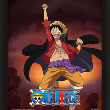 Cuadro Poster 3D One Piece Luffy