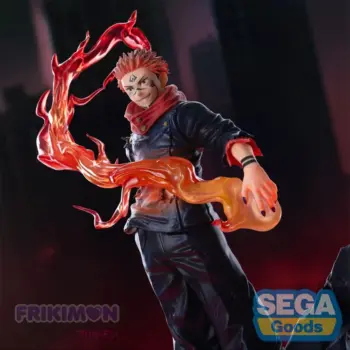Estatua Sukuna Fuga Luminasta Jujutsu Kaisen PVC 23 cm Sega 02