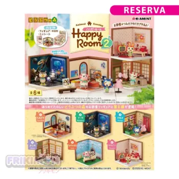 Figuras Animal Crossing Re-Ment Happy Room 2 Blind Box