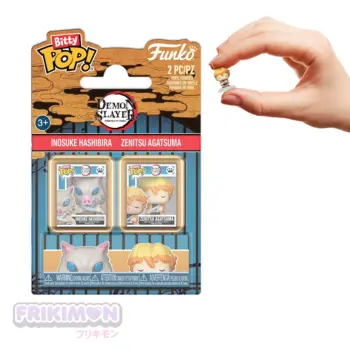 Funko Bitty Pop 2 Pack Inosuke y Zenitsu Demon Slayer