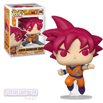 Funko Pop Super Saiyan God Goku 2492 Punching Dragon Ball Super