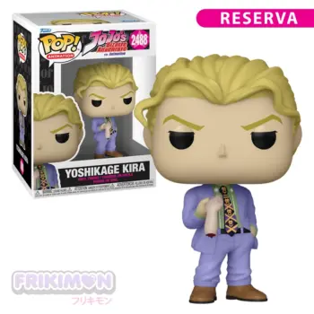 reserva funko pop yoshikage kira 2488 jojos bizarre adventure