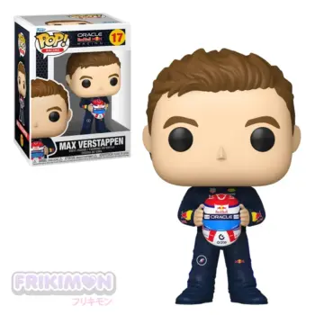 Funko Pop Max Verstappen Holding Helmet 17 Formula 1