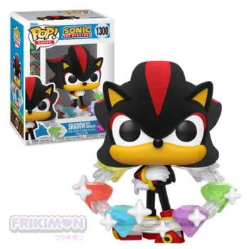 Funko Pop! Shadow with Emeralds 1300 Sonic (Flocked) (SE) special edition