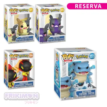 Reserva Pack Funko Pop Morpeko Armarouge y Blastoise Pokemon